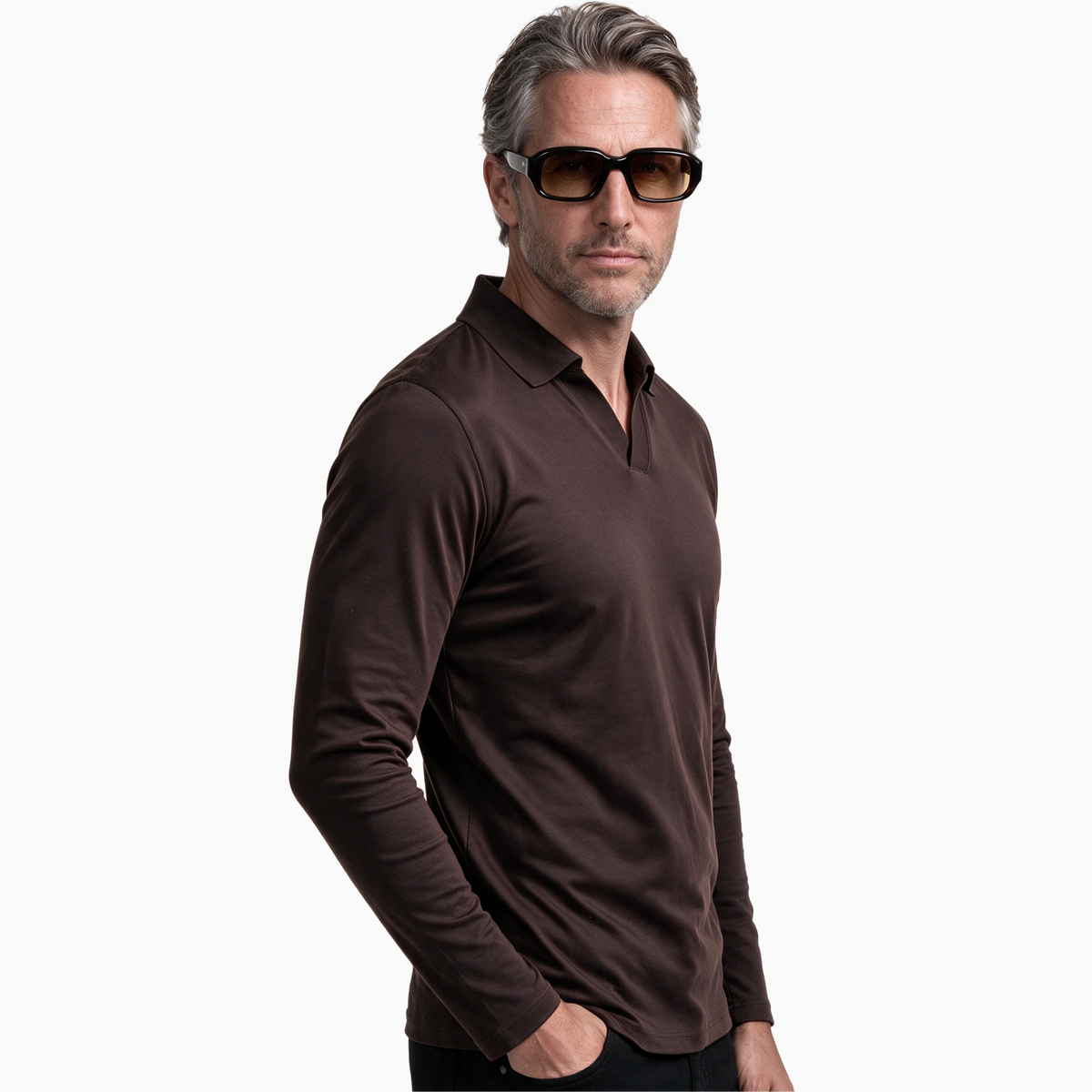 Long Sleeve Polo