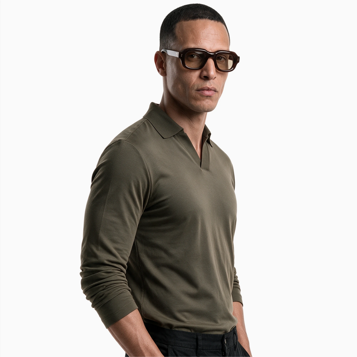 Long Sleeve Polo
