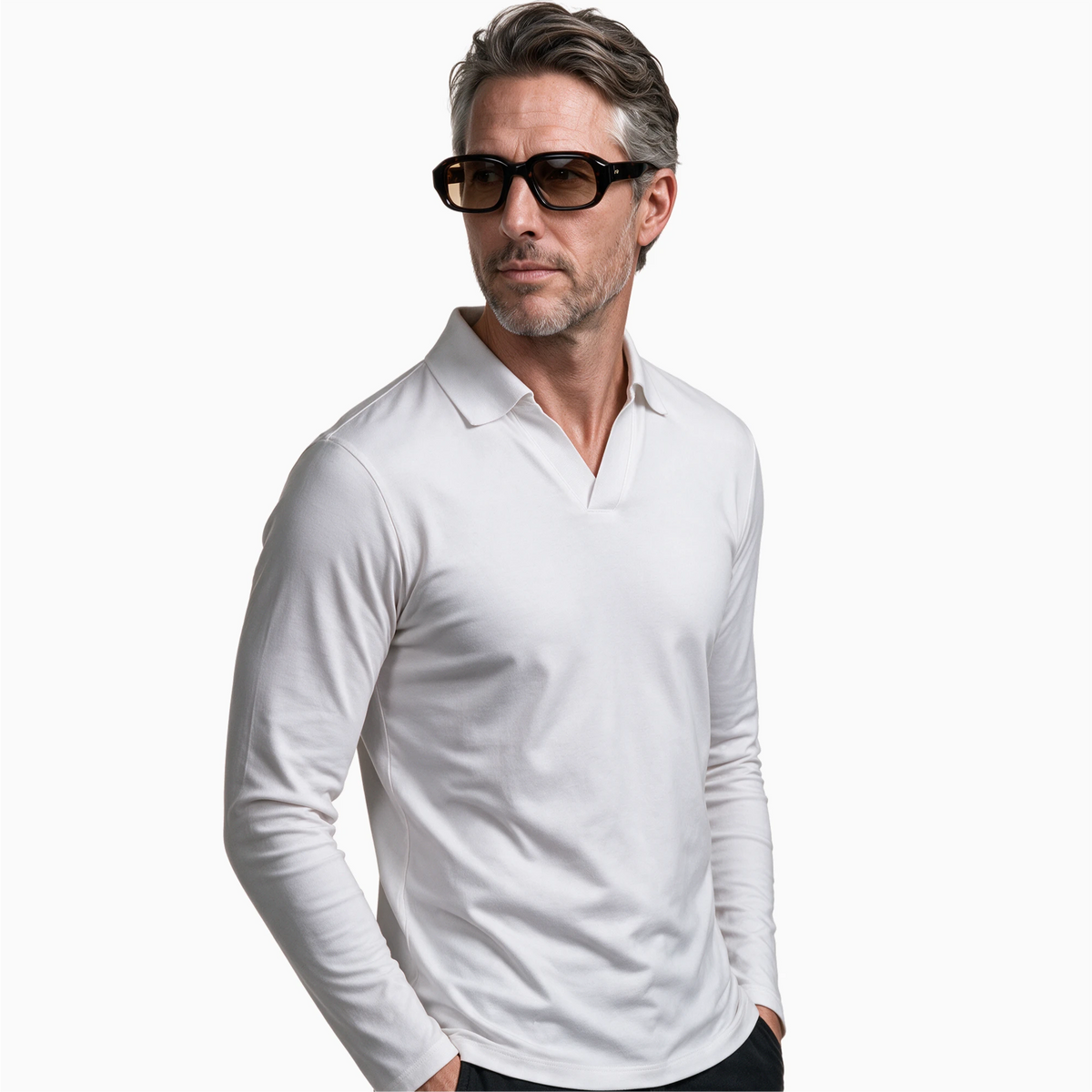 Long Sleeve Polo