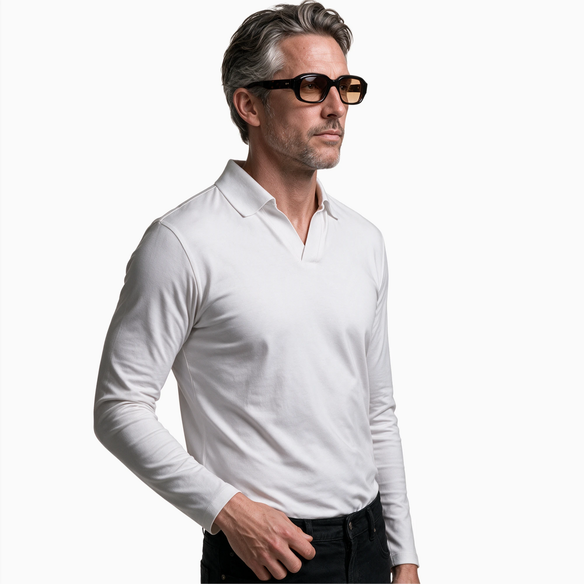 Long Sleeve Polo