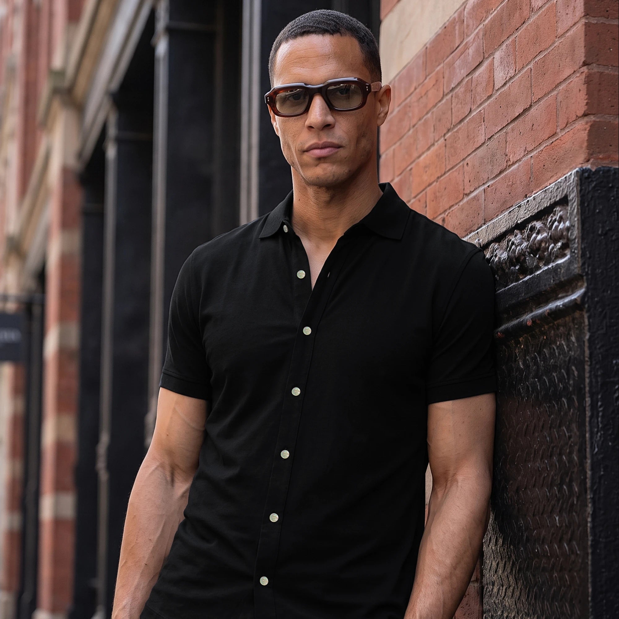 Button Down Polo