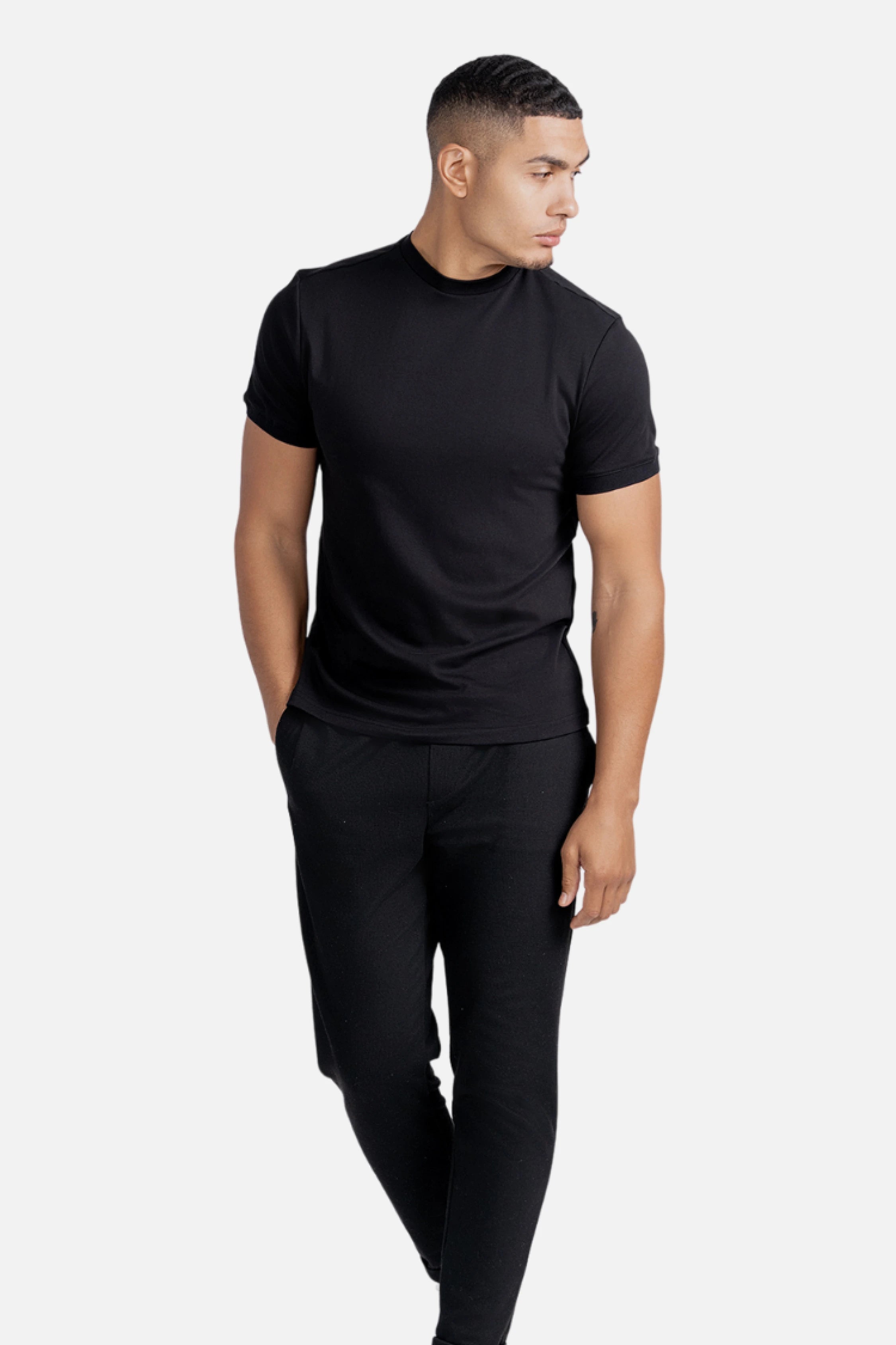 Mock Neck T-Shirt