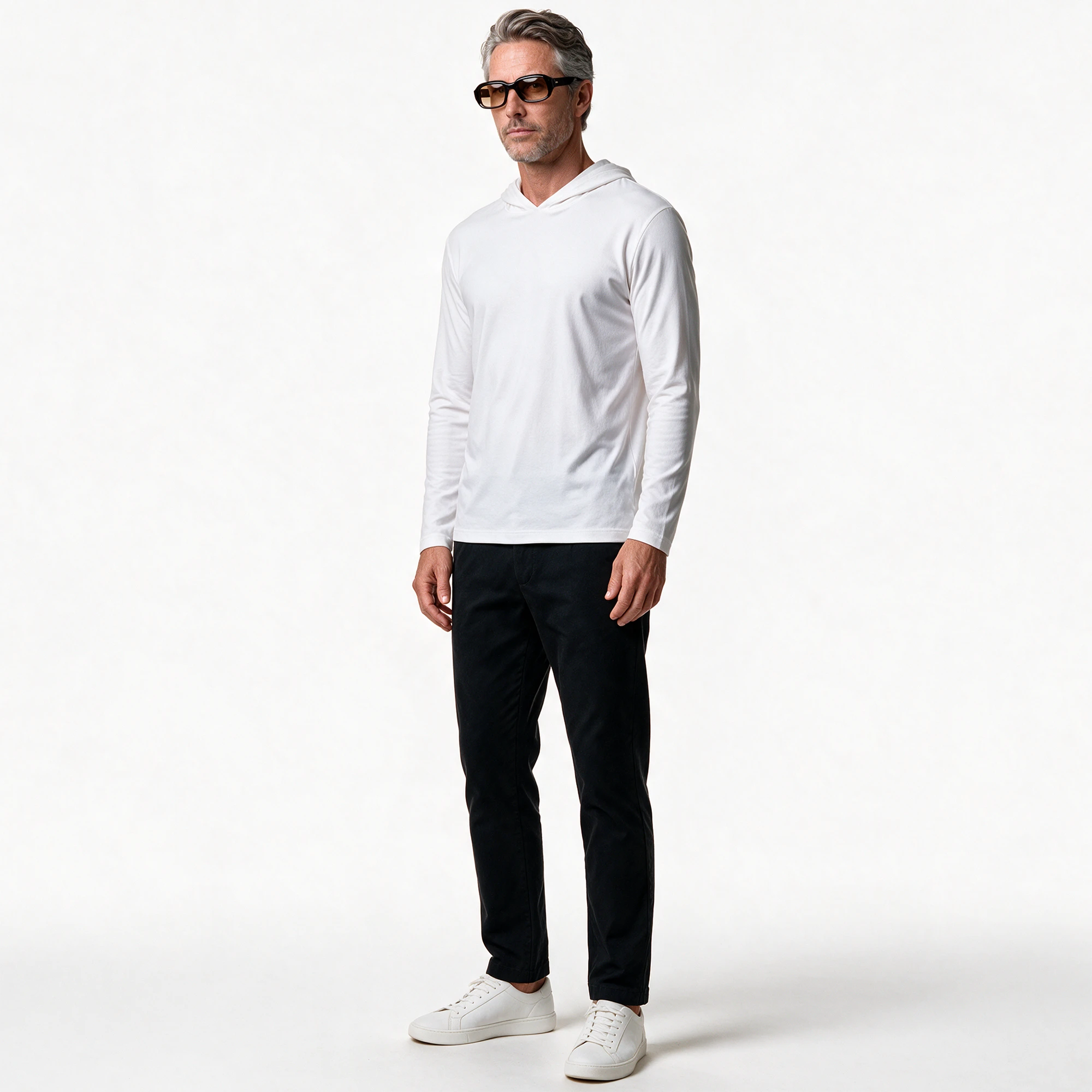 Long Sleeve Hooded T-Shirt