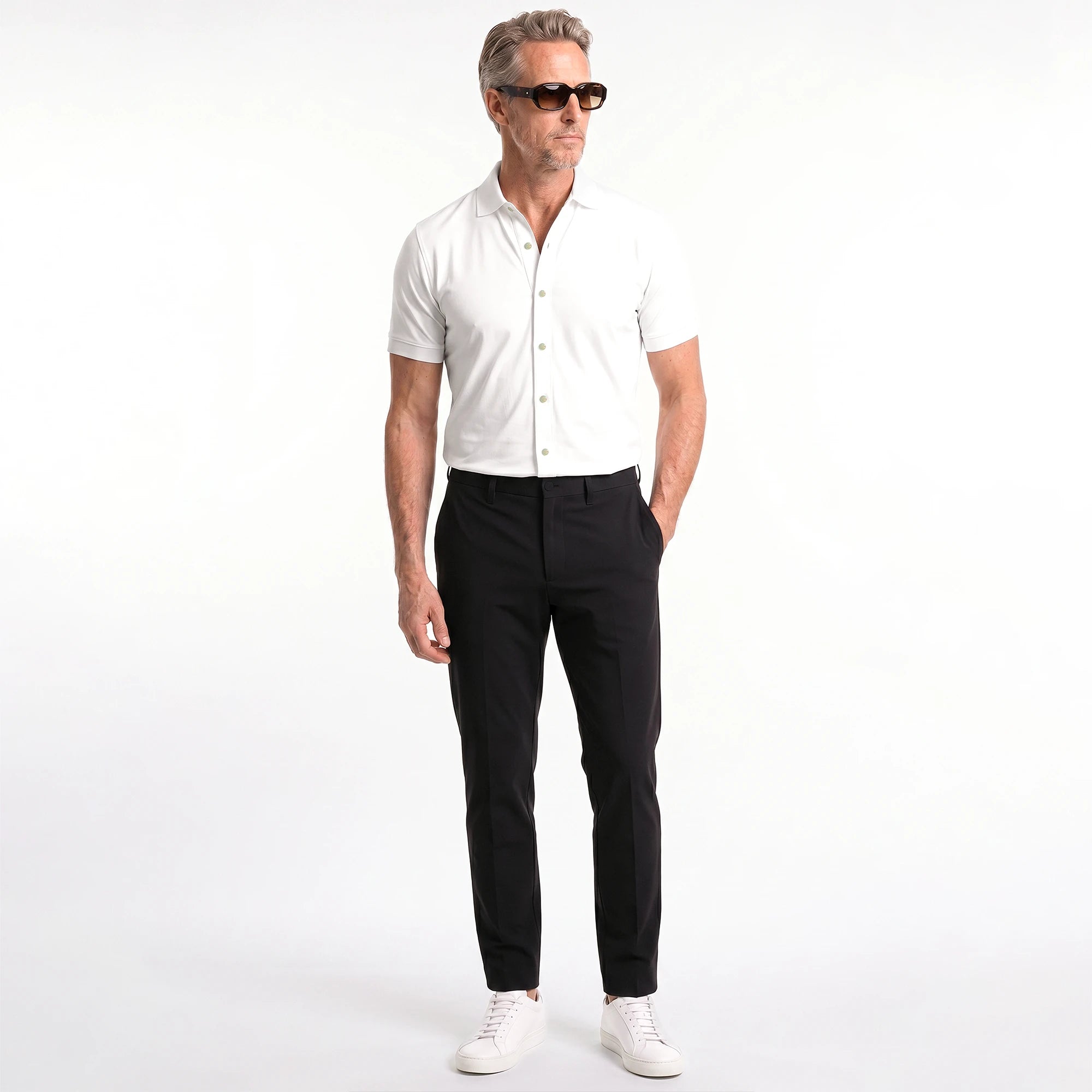Button Down Polo