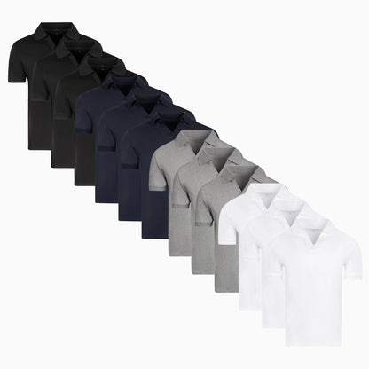 12 Pack polos