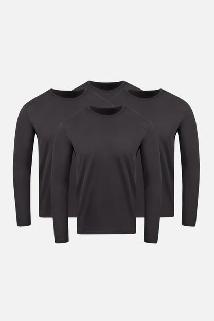 Long sleeve Crewneck -4 pack