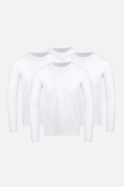 Long sleeve Crewneck -4 pack