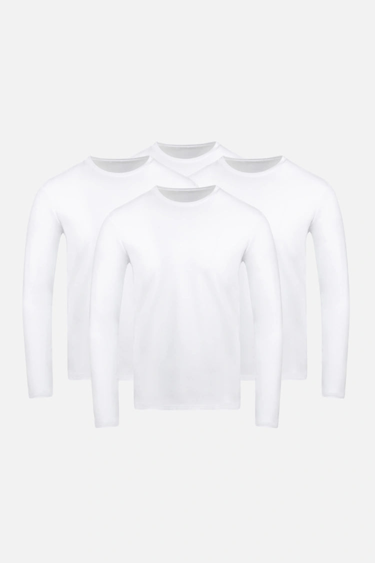 Long sleeve Crewneck -4 pack