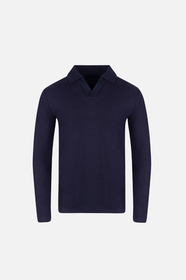 Long Sleeve Co Polo