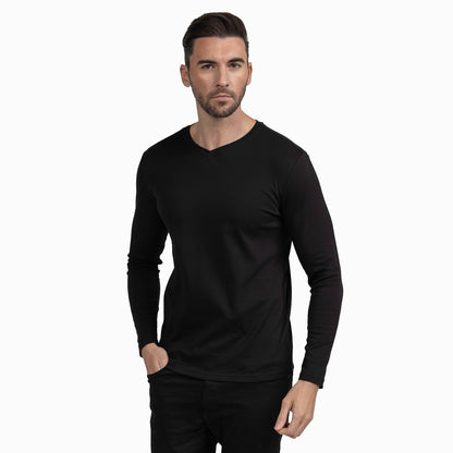 Long Sleeve V-neck t-shirt