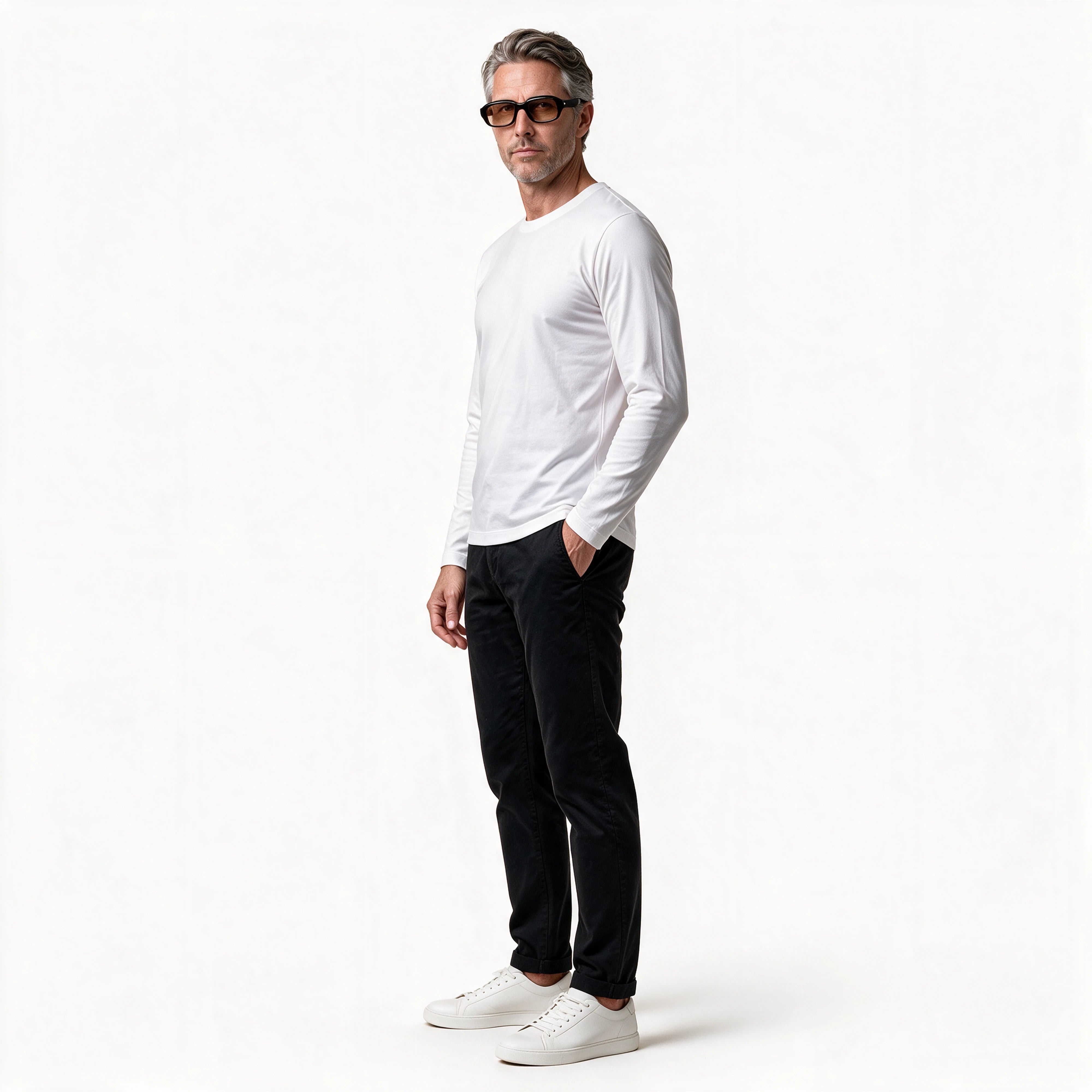 Long sleeve crewneck