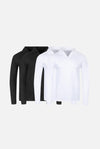 Long Sleeve Polo -4 Pack