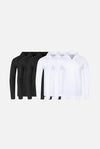 Long Sleeve Polo -6 Pack