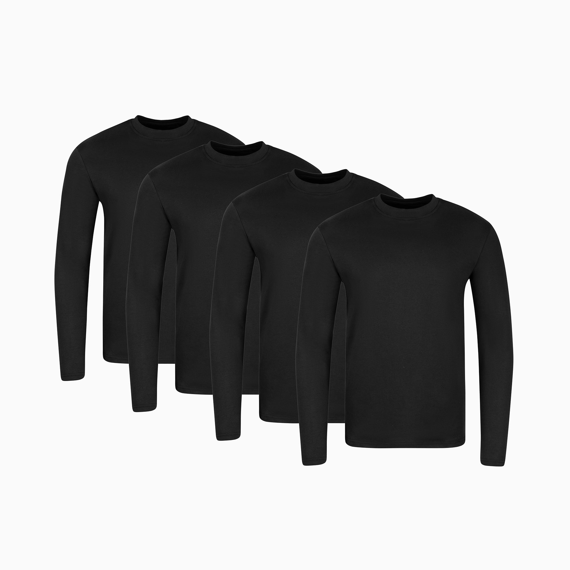 Long Sleeve Mock neck 4 Pack