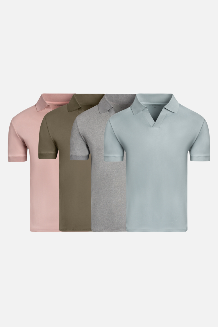 Co Polo Shirts 4 Pack