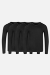 Long Sleeve Vneck -4 Pack