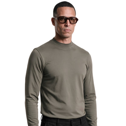 Long Sleeve Mock Neck