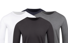  Upgrade to this pack of all 4 long sleeves tees SAVE 15%