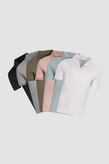  Upgrade to this pack of all 6 POLOS SAVE 16%