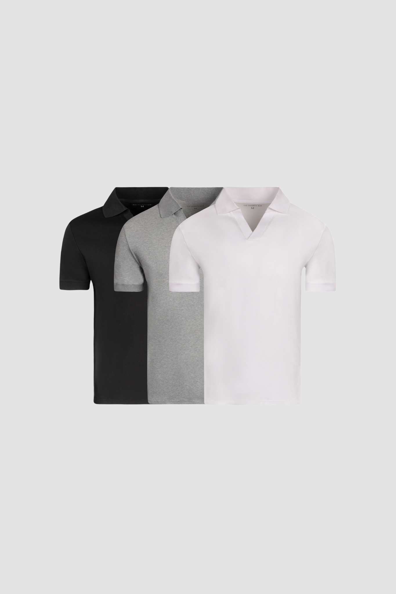 White polo sales t shirt pack