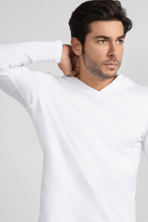 Long sleeve hooded t-shirts