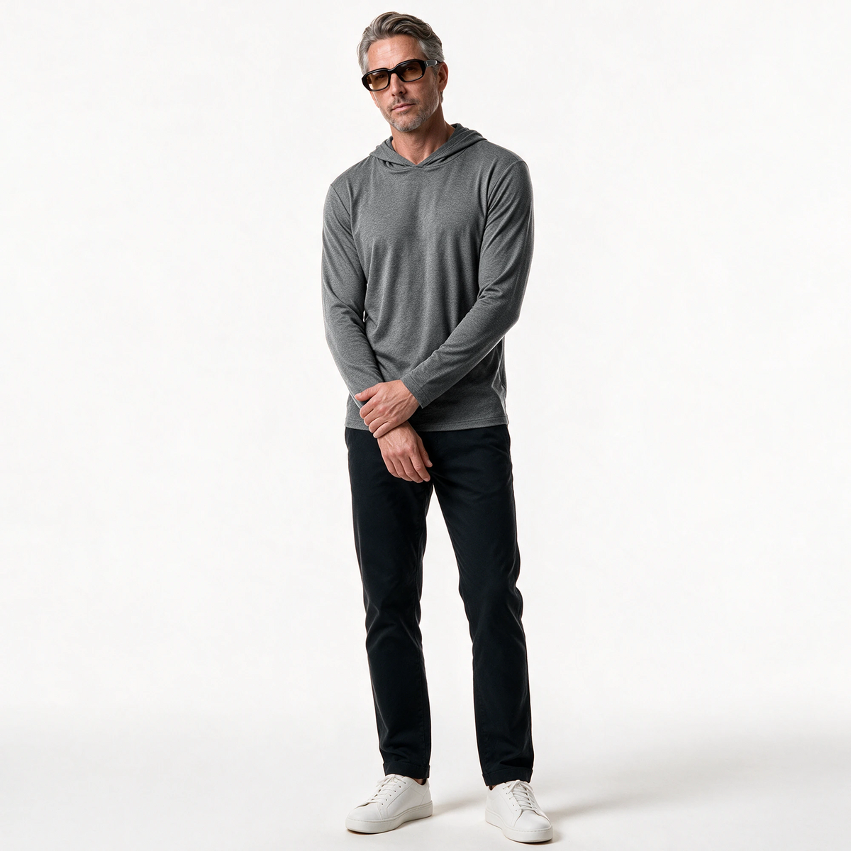 Long Sleeve Hooded T-Shirt