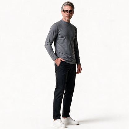 Long Sleeve Mock Neck
