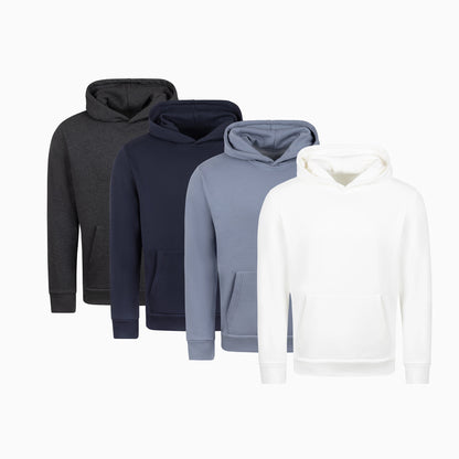 4 Pack - Ultra soft hoodie