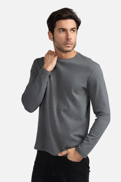 Long sleeve crew neck