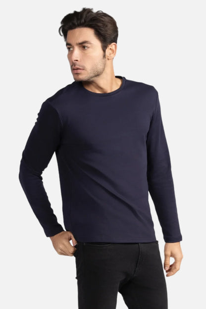 Long sleeve crew neck