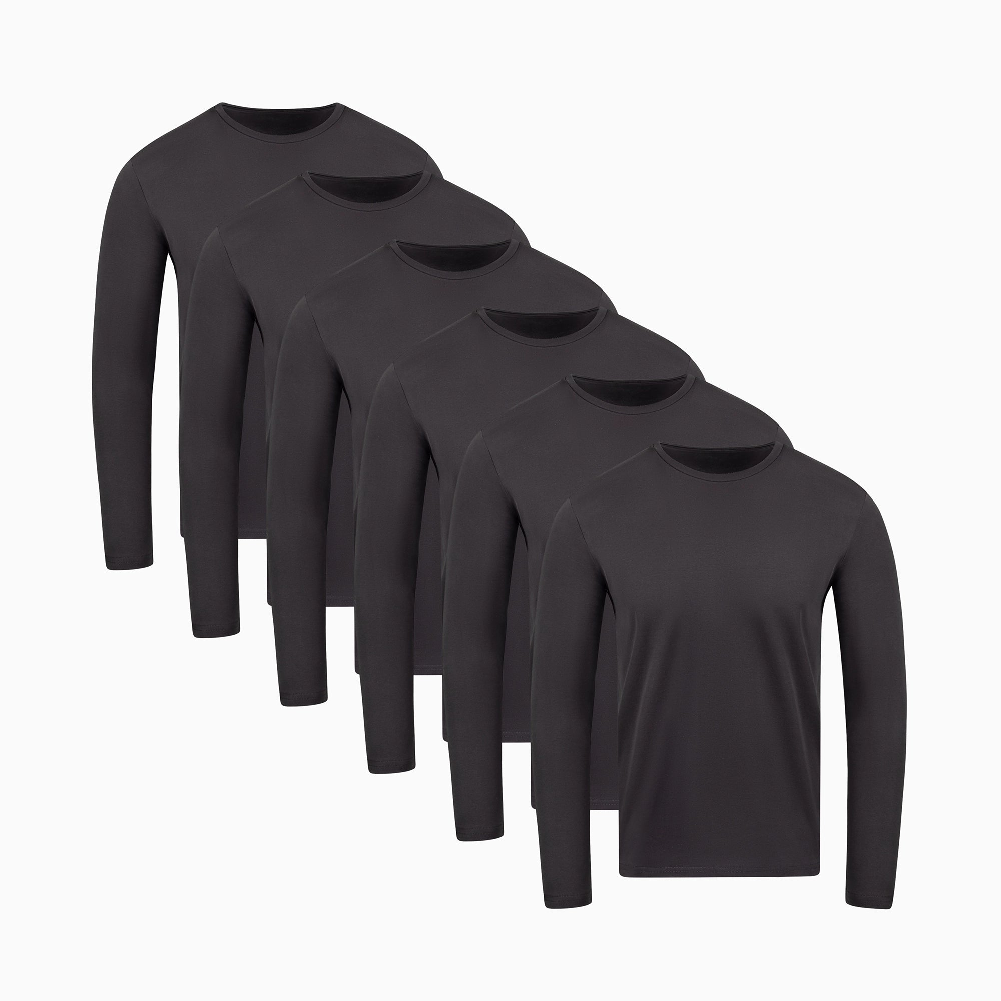 Long Sleeve Crewneck 6 Pack