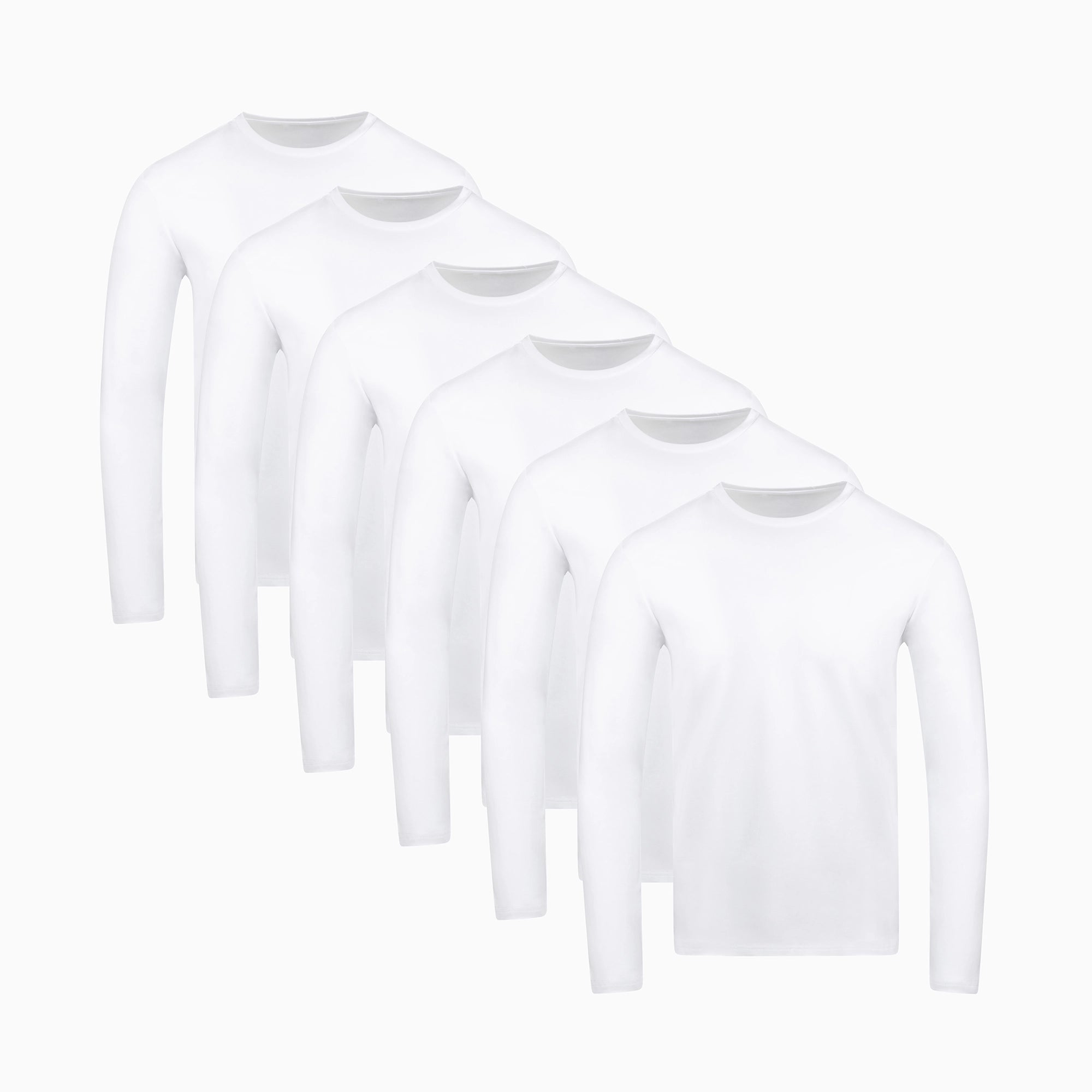 Long Sleeve Crewneck 6 Pack