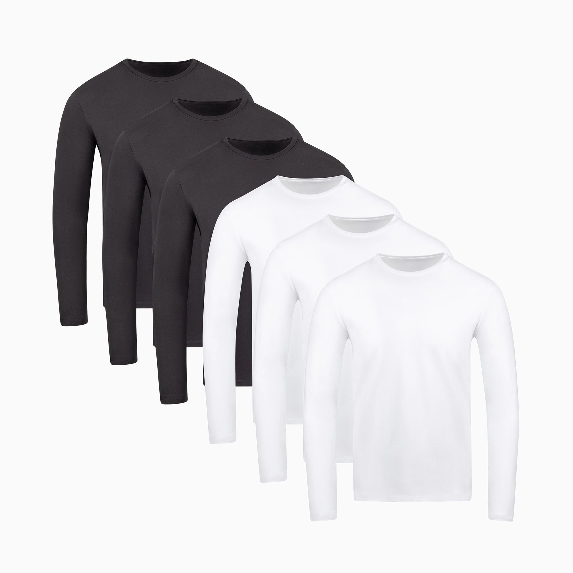 Long Sleeve Crewneck 6 Pack