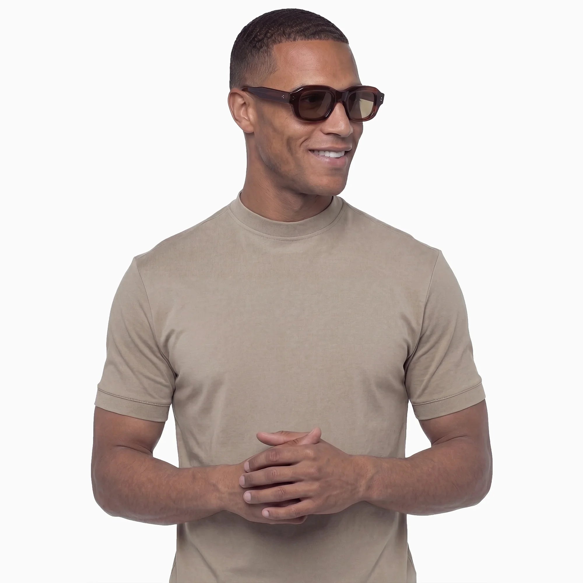 Mock Neck T-Shirt