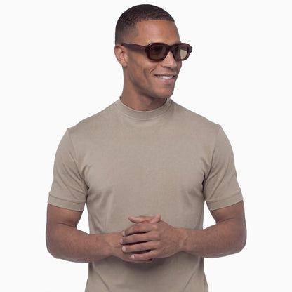 Mock Neck T-Shirt