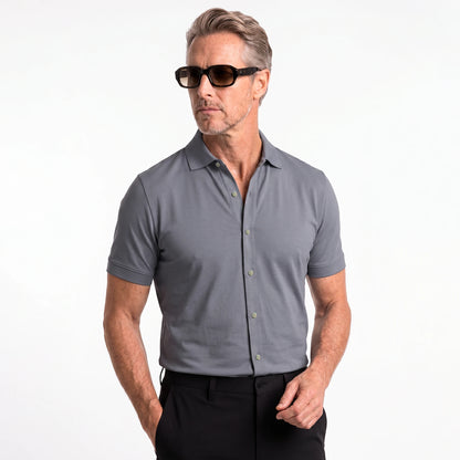 Button Down Polo