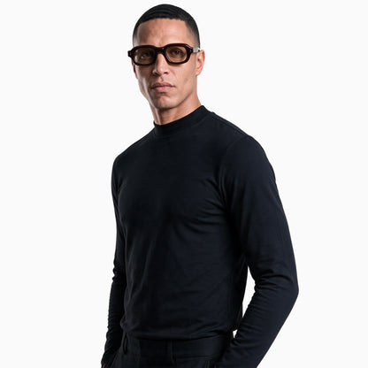 Long Sleeve Mock Neck