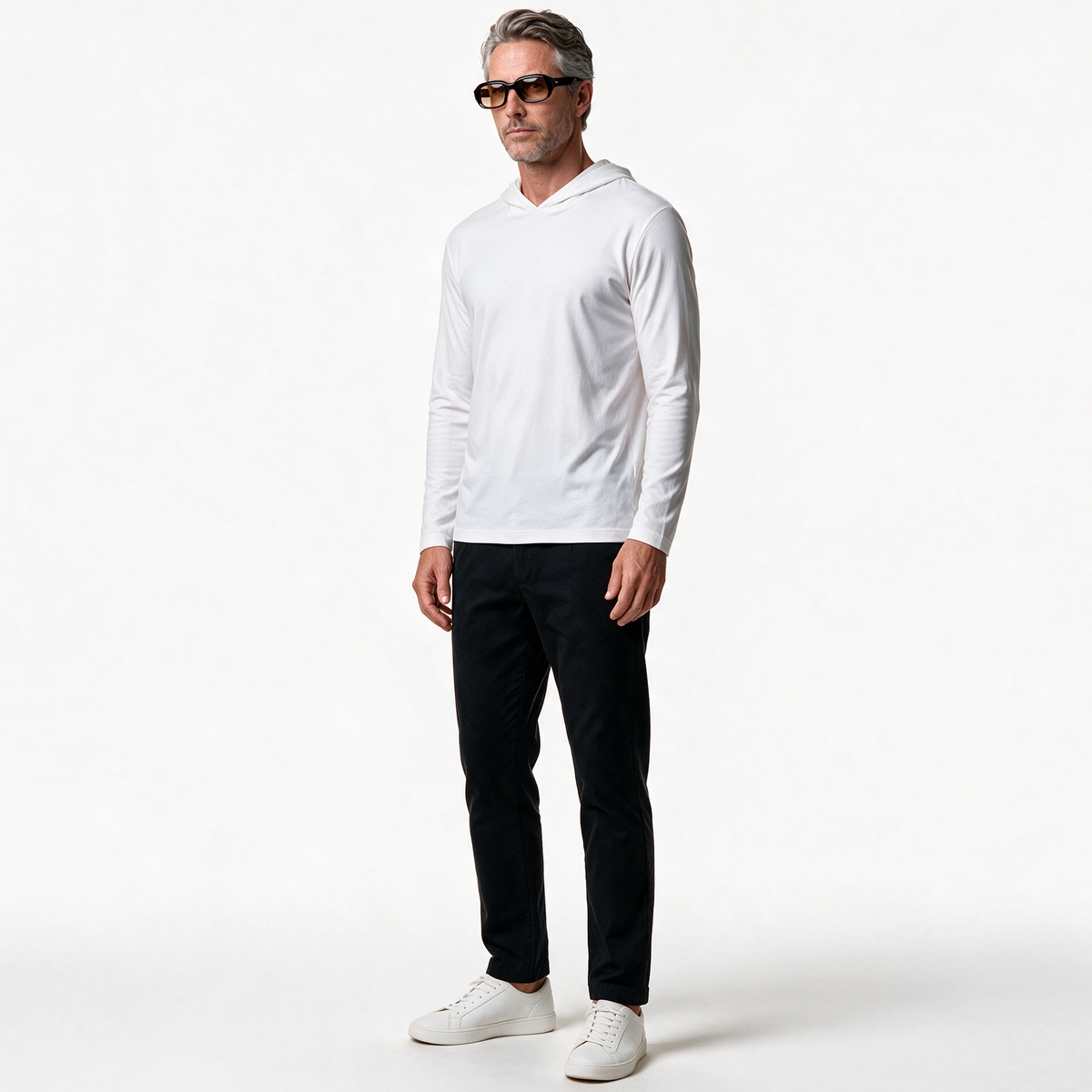 Long Sleeve Hooded T-Shirt