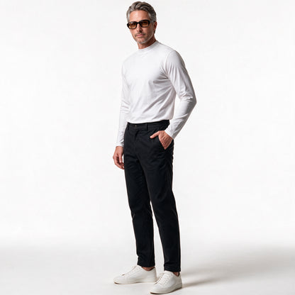 Long Sleeve Mock Neck