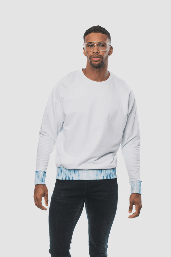 Relaxed fit Sweatshirt Men's Casual Sweatshirt Co.Thirty Six XS Pastel Print 