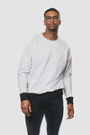 Relaxed Fit Sweatshirt Men's Casual Sweatshirt Co.Thirty Six XS White 